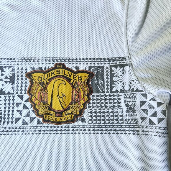 Quicksilver T-shirt in Memory of Eddie Aikau 2011-2012 Jersey Type Fabric Grey - Picture 3 of 6